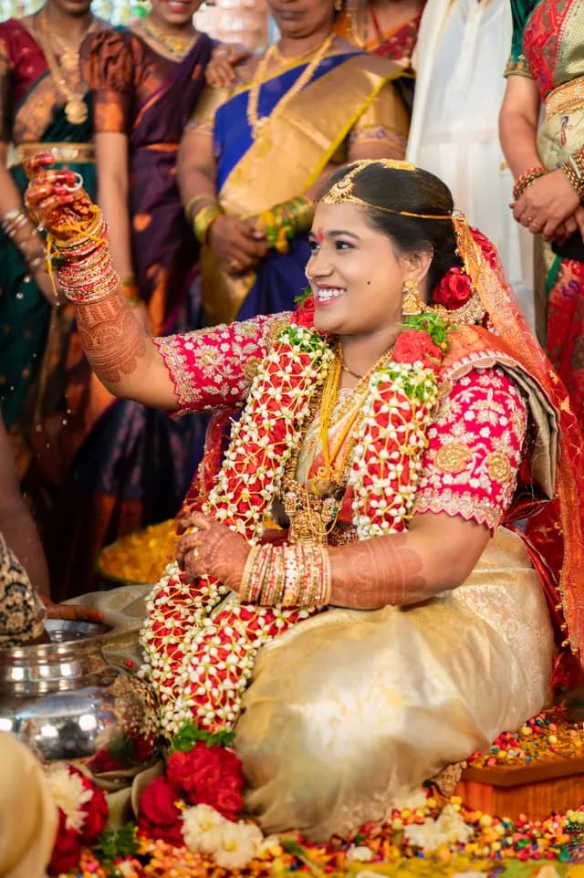 Lana's Makeover — Tamil muhurtham bridal look