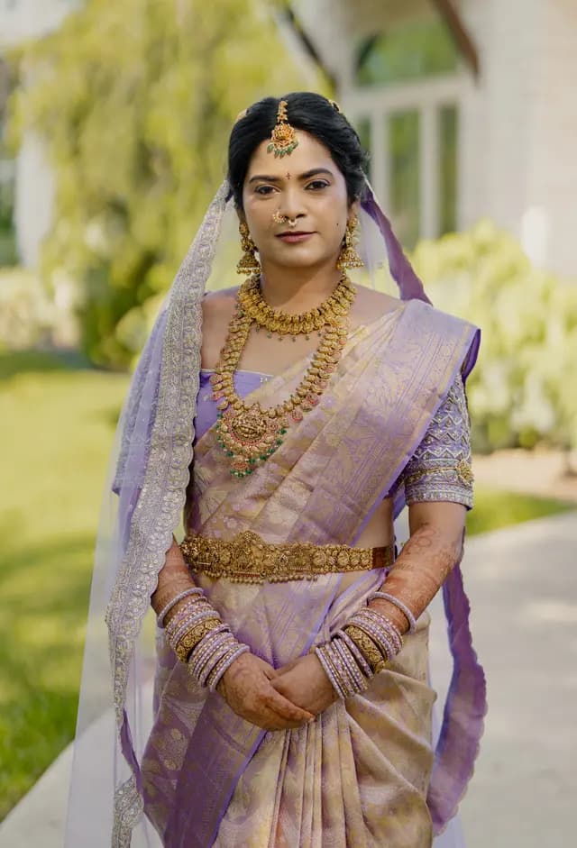 Lana's Makeover — Tamil bridal makeup and hair