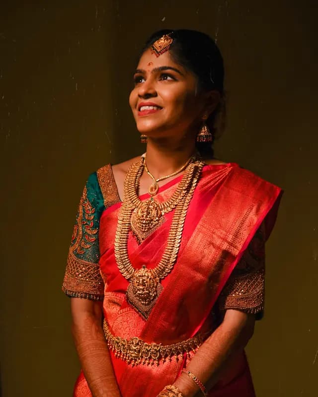 Lana's Makeover — Tamil bridal makeup and hair
